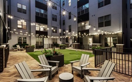 Beautiful Community Grounds | College Station TX Apartments | The Hudson