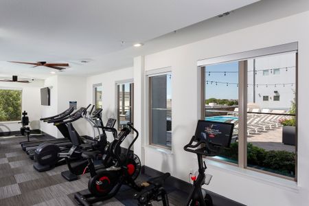 On-site Fitness Center | College Station TX Apartments For Rent | The Hudson