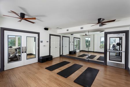 Resident Yoga Studio | Apartments in College Station, TX | The Hudson