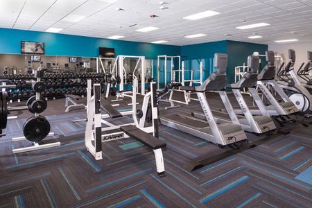Resident Fitness Center | University Plaza  | Northern Illinois University Apartments