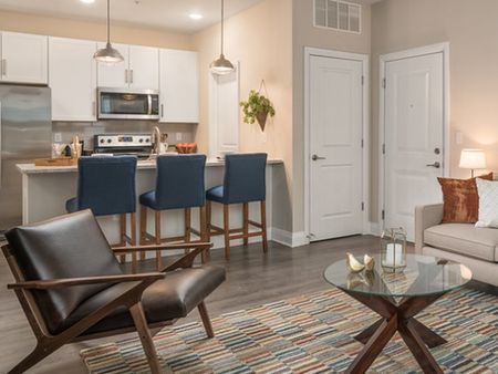 Legacy Model Living Room and Kitchen