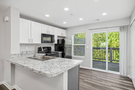 Preserve at Winchester Crossing | Groveport, Ohio | Kitchen w/ Balcony Access
