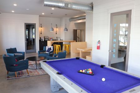 Billiards and Lounge Area