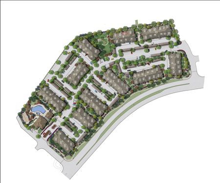 Site Map of Verdant Apartments