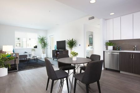 Living room and kitchen | Apartments in Dublin, CA | Aster Apartments