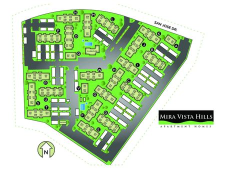 Site Map of Mira Vista Hills Apartments  | Mira Vista Hills Apartments | Apartments in Antioch, CA