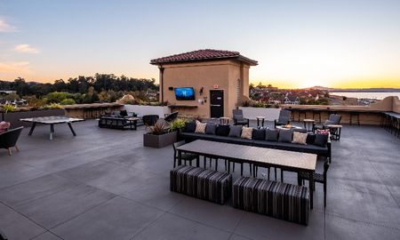 Resident Rooftop Lounge | Apartments in Hercules, CA | The Exchange Hercules Bayfront