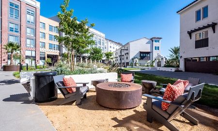 Outdoor Resident Lounge | Apartments in Hercules, CA | The Exchange Hercules Bayfront