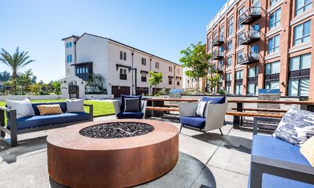 Spacious Outdoor Lounge | Apartments in Hercules, CA | The Exchange Hercules Bayfront