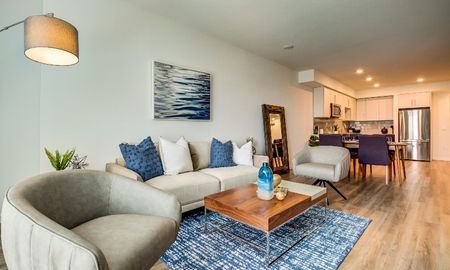 Elegant Living Area | Apartments in Hercules, CA | The Exchange Hercules Bayfront