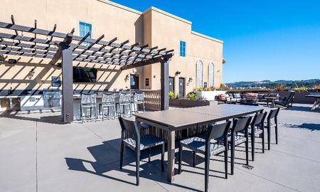Community BBQ Grills | Apartments in Hercules, CA | The Exchange Hercules Bayfront
