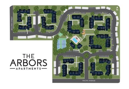 Site Map of The Arbors Apartments | The Arbors Apartments | Apartments in Livermore, CA