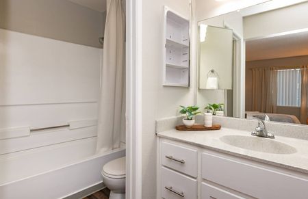 Spacious Bathroom  | Mira Vista Hills | Antioch CA Apartments