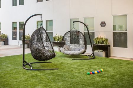 hanging chairs | Anaheim, CA Apartments | The Mix at CTR City