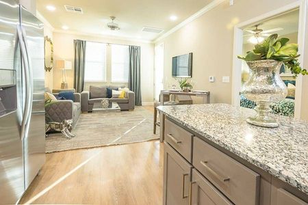 kitchen and living area | Apartments in Fairfield, CA | Verdant at Green Valley