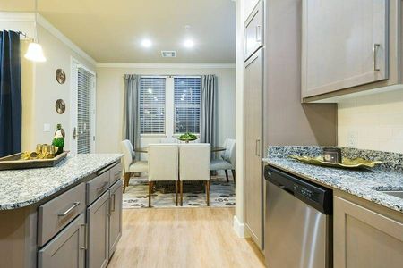 kitchen and living area | Apartments in Fairfield, CA | Verdant at Green Valley