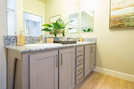 Bathroom countertop | Apartments in Fairfield, CA | Verdant at Green Valley