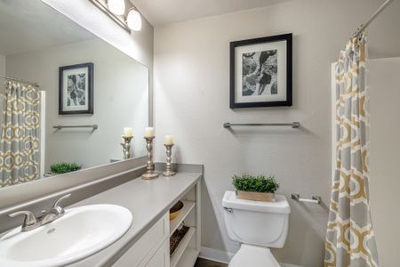 Bathroom | Apartments in Huntington Beach, CA | The Breakwater Apartment