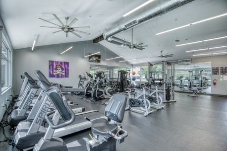 Resident Fitness Center | Apartments Greenville, NC | The District at Tar River