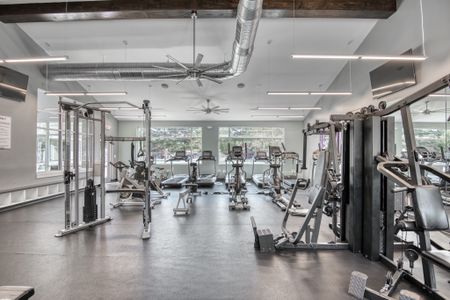 State-of-the-Art Fitness Center | Apartment Homes in Greenville, NC | The District at Tar River