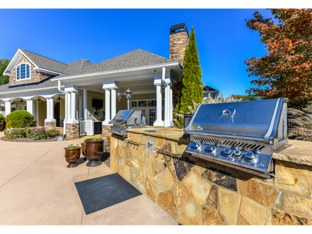 Photo of the Poolside Grilling Station