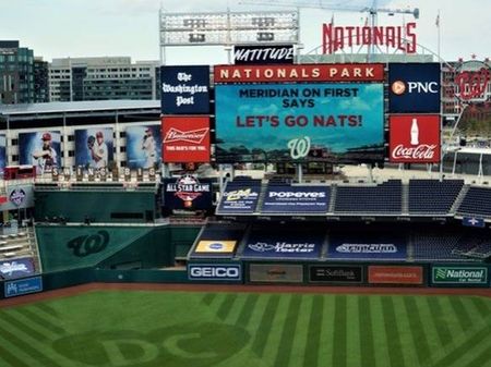 Meridian on First Says Let's Go Nats | Nationals Park | Navy Yard | Washington DC