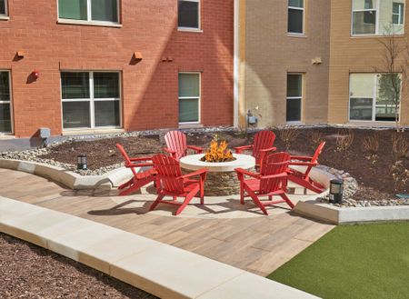 Image of the Fire Pit | Ovation at Arrowbrook | Affordable Herndon VA Apartments