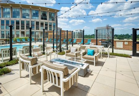 Image of Brand New Outdoor Lounge | Meridian at Eisenhower Station | Luxury Alexandria VA Apartments