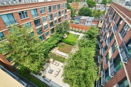 Image of the Courtyard From the Roof | 360 H Street | H Street Apartments | Washington DC Apartments