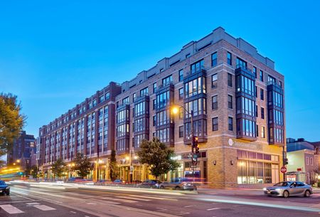 Image of 360 H Street Nighttime Exterior | H Street Apartments | Washington DC Apartments