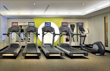 Fitness Center With Cardio and Weights | 360 H Street | Washington DC Apartments | H Street Apartments