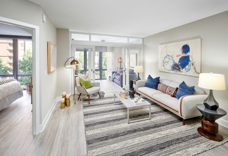 Open Floor Plans With Large Living Areas & Select With Signature Sunrooms | Meridian on First | Navy Yard Apartments | Washington DC Apartments