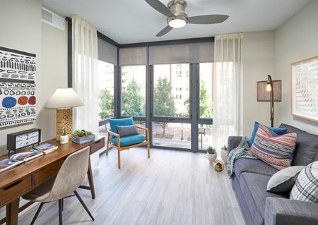 Our Signature Sunrooms (available in select apartments) Are the Perfect Work From Home Space | Meridian on First | Navy Yard Apartments | Washington DC Apartments