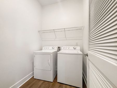 Full Size Washer & Dryer at Lofts at Weston apartments