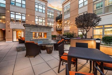 Northgate outdoor fireplace lounge