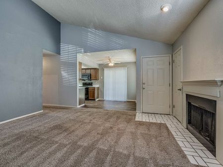 Living Room with Fireplace