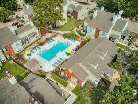 Aerial View of Swimming Pool
