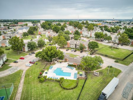 Aerial View of Pool
