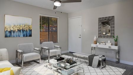 Elegant Living Room | 1 Bedroom Apartments In Chandler Az | Arches at Hidden Creek
