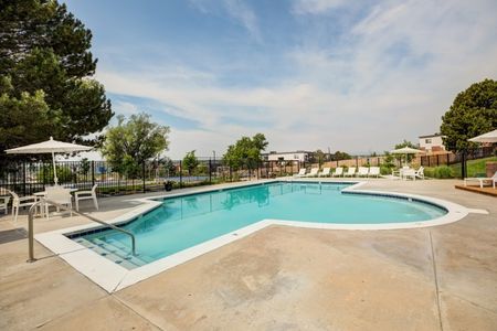 Pool Area | Denver CO Apartments | Avens Point