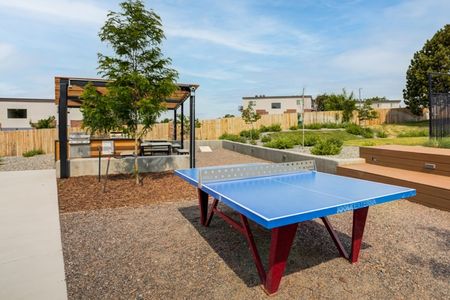 Outdoor Game Area | Apartments in Denver Colorado | Avens Point