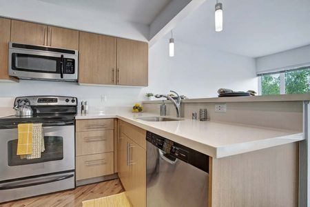 Modern Kitchen | Seattle Wa Apartments For Rent | The Noble