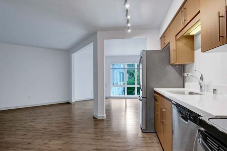 Kitchen and Hall | Seattle Wa Apartments For Rent | The Noble