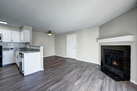 Living Room with Fireplace