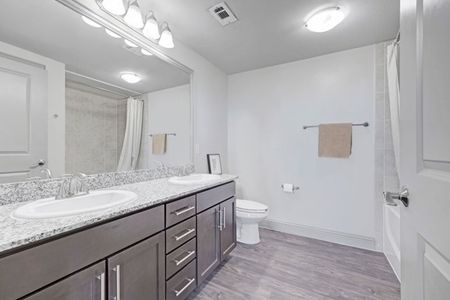 Primary Bathroom | Kyle Texas Apartments for Rent | Oaks of Kyle