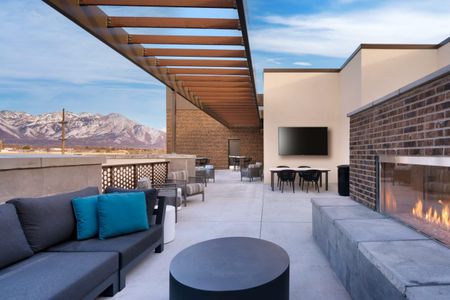 Sugarhouse Apartments - The Stack - Roof Terrace