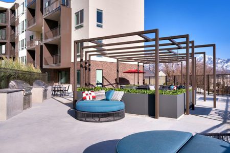 Sugarhouse Apartments - The Stack Grill Area