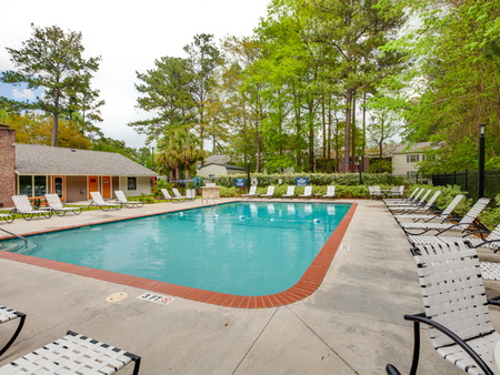 sunsoaked pool at summerville station