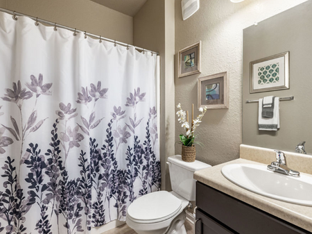Big oaks apartments lakeland florida bathroom with tub/shower combo