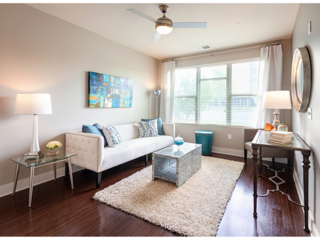Model Apartment Living Room